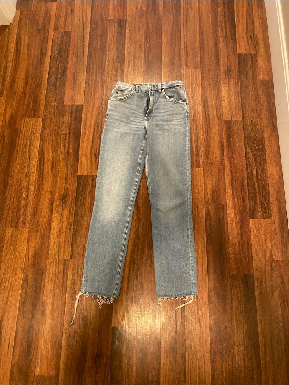 Light Wash Straight Leg Re/Done jeans